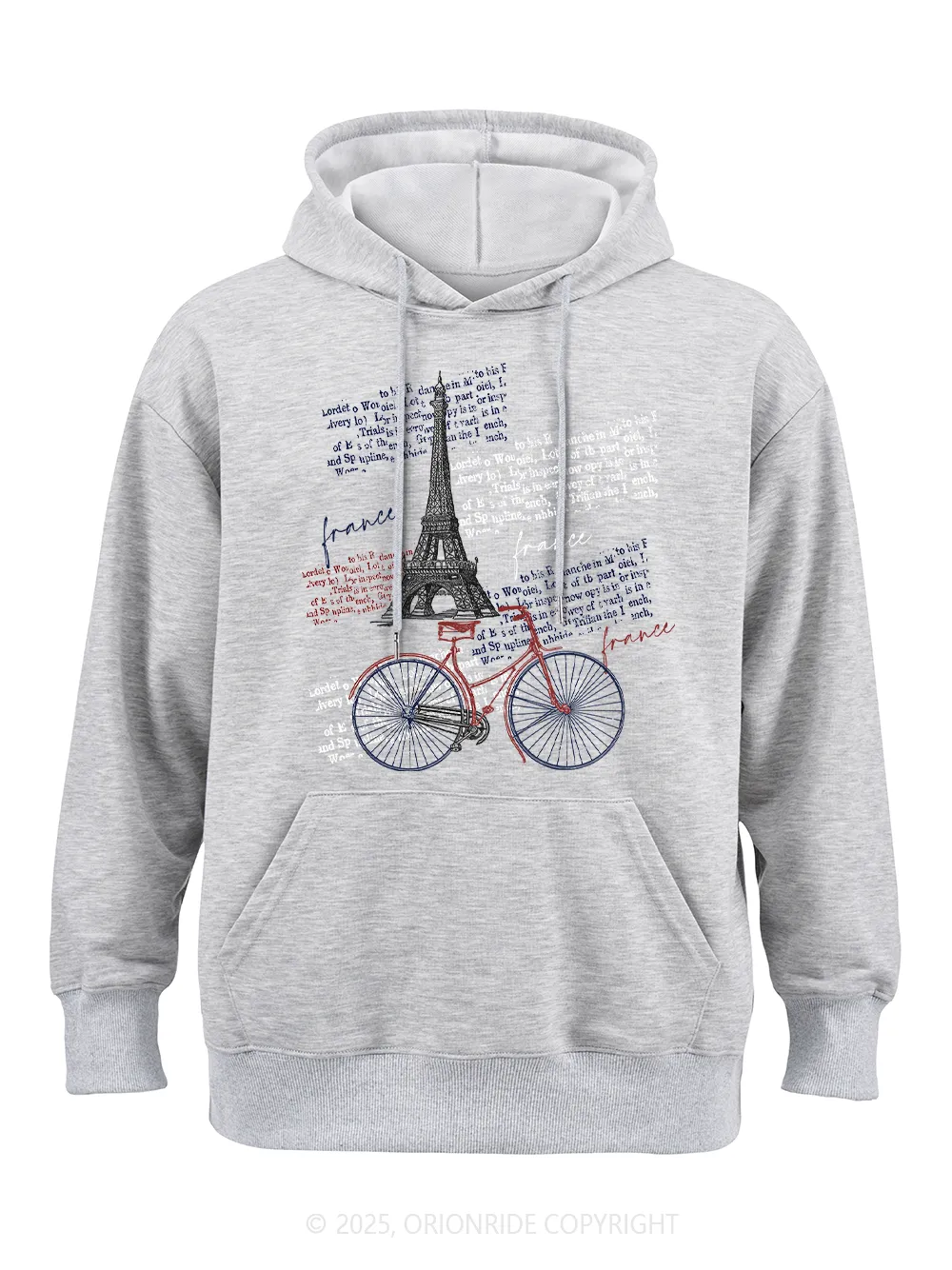 Orionride Tour Around The Eiffel Tower Classic Hoodie sold by Orionride
