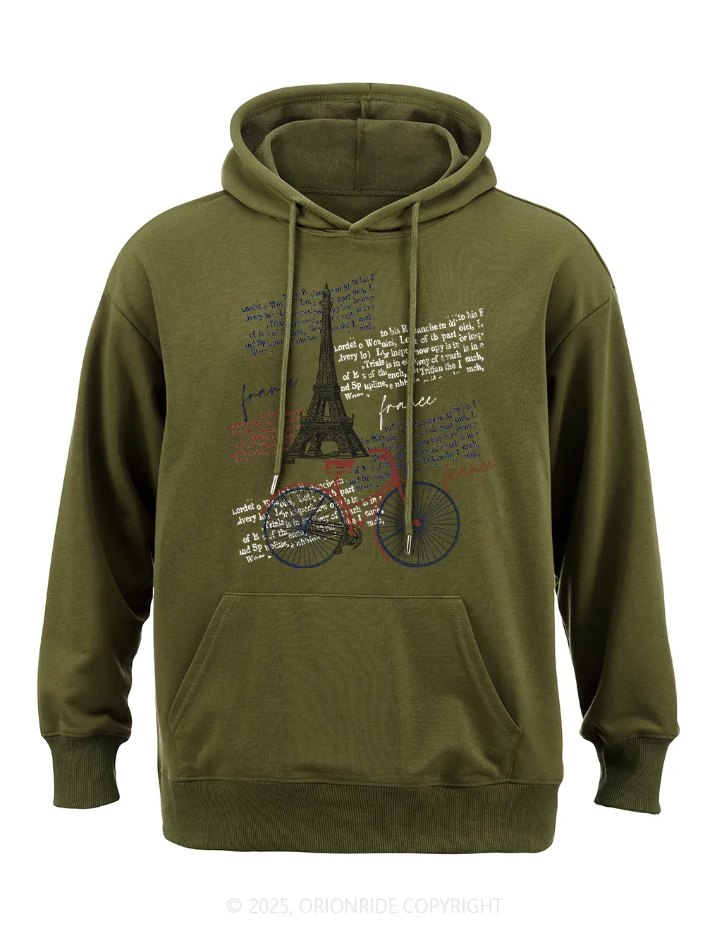 Orionride Tour Around The Eiffel Tower Classic Hoodie sold by Orionride product image thumbnail 4