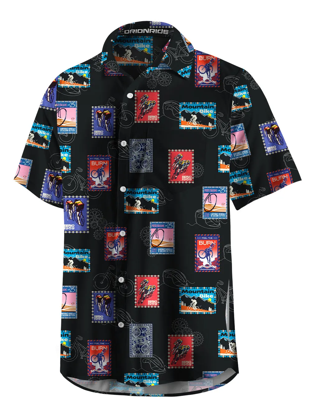 Orionride Stamp Collecting Zipper Pockets Ultra Lightweight Short Sleeves Gravel Shirt sold by Orionride product image thumbnail 3