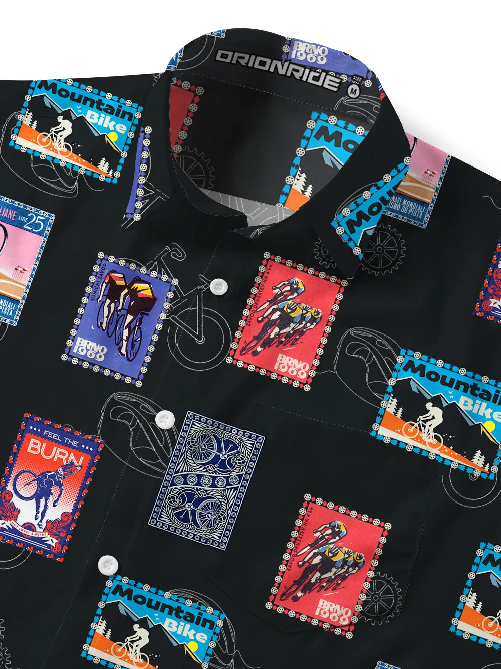 Orionride Stamp Collecting Zipper Pockets Ultra Lightweight Short Sleeves Gravel Shirt sold by Orionride product image thumbnail 5