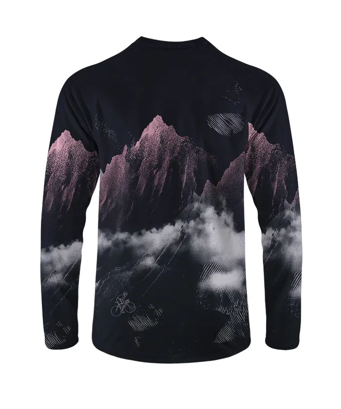 Orionride Mysterious Mountain Long Sleeve Downhill Jersey sold by Orionride product image thumbnail 3
