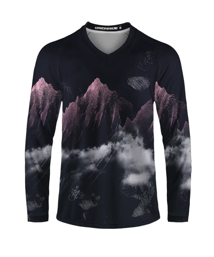 Orionride Mysterious Mountain Long Sleeve Downhill Jersey sold by Orionride product image thumbnail 2