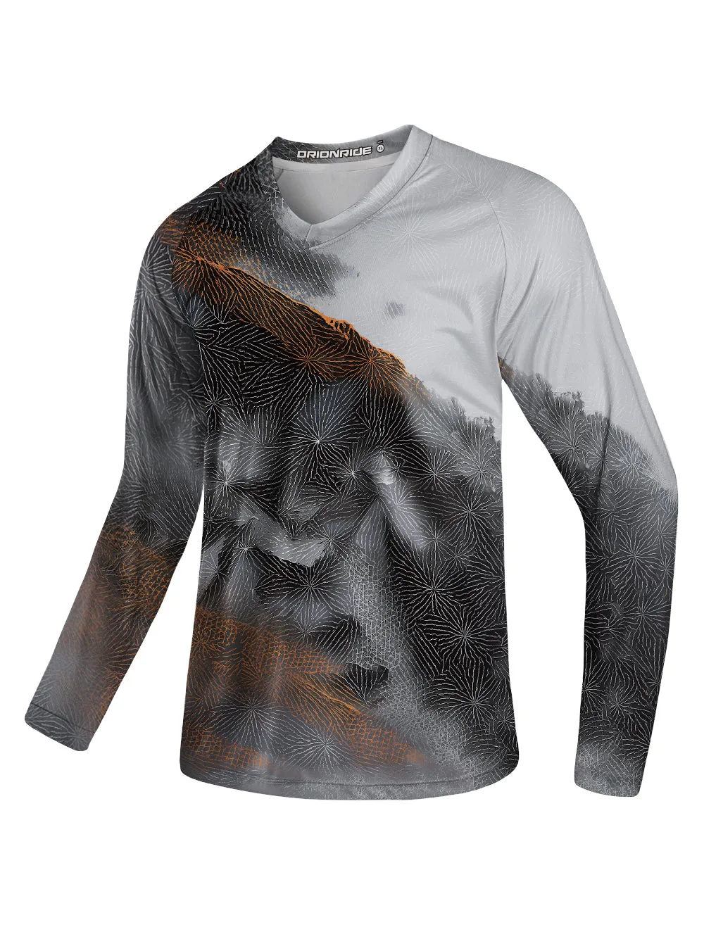 Orionride Towering Mountains Long Sleeve Downhill Jersey sold by Orionride