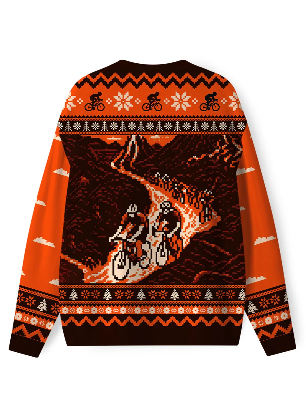 Orionride Volcanic Eruption Men's Sweaters sold by Orionride product image thumbnail 2