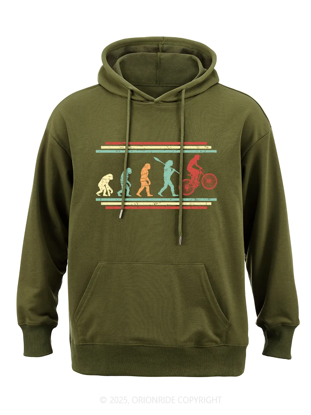 Orionride Bicycle Revolution Classic Hoodie sold by Orionride product image thumbnail 3