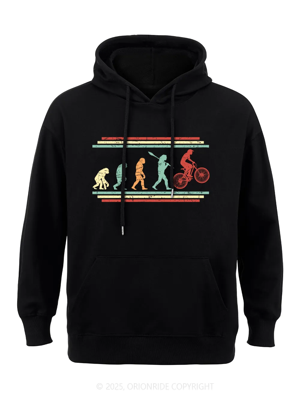 Orionride Bicycle Revolution Classic Hoodie sold by Orionride product image thumbnail 4