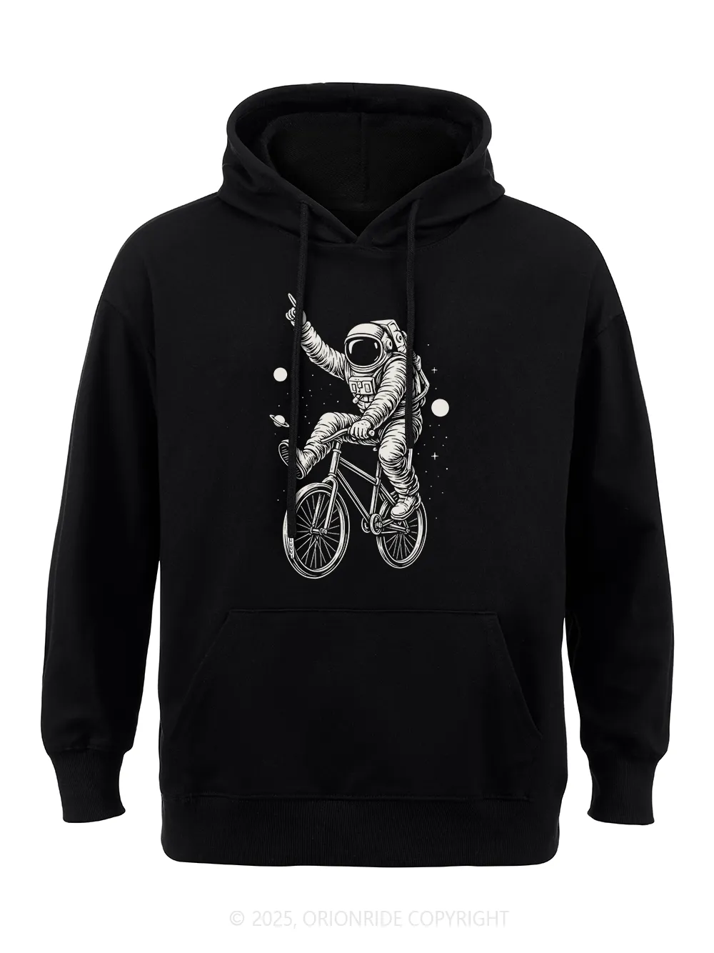 Orionride Astronaut Cycling Classic Hoodie sold by Orionride product image thumbnail 4