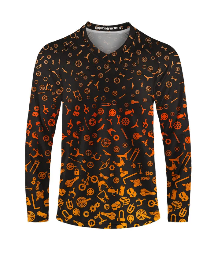 Orionride Perfect Parts Long Sleeve Downhill Jersey sold by Orionride product image thumbnail 2