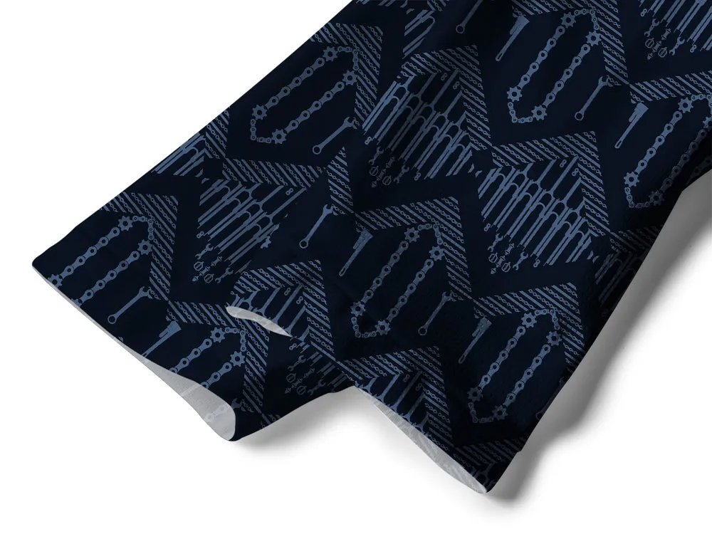 Orionride Checkered Chain Long Sleeve Downhill Jersey sold by Orionride product image thumbnail 5