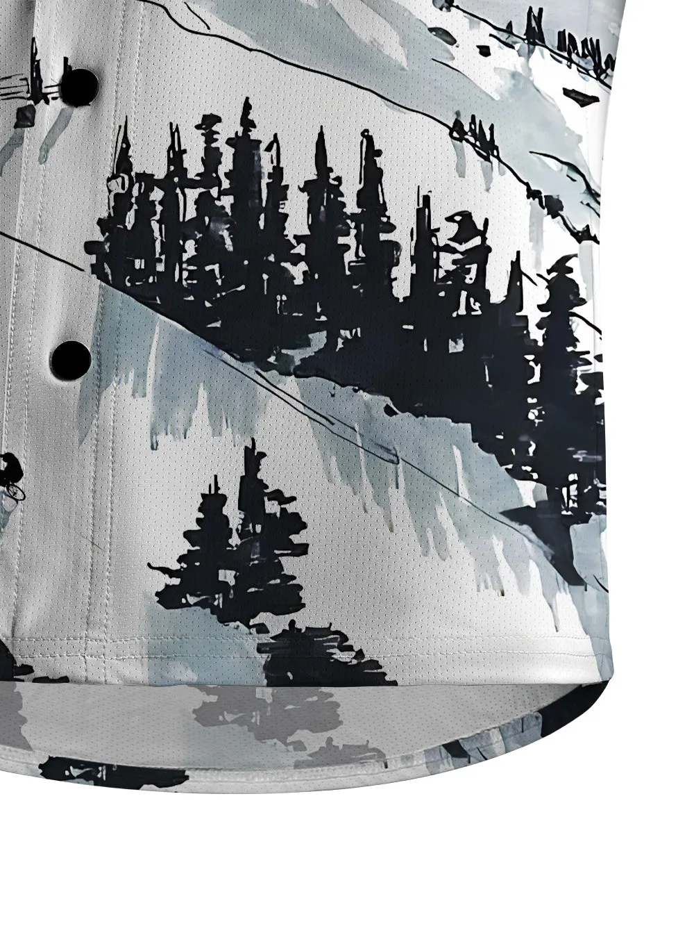 Orionride Snow Mountain Men's Stretchy Breathable Long Sleeve Gravel Shirt sold by Orionride product image thumbnail 4