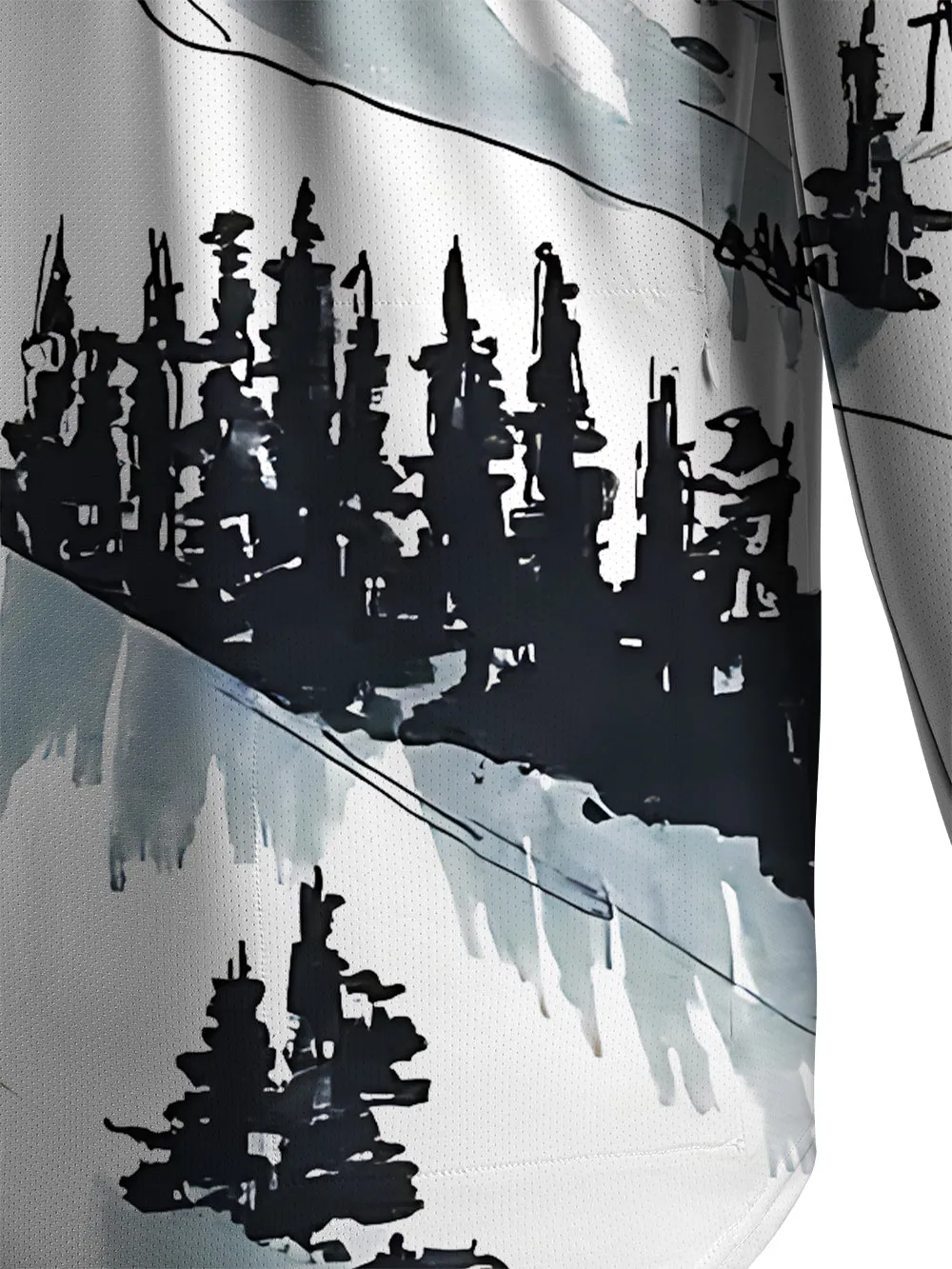 Orionride Snow Mountain Men's Stretchy Breathable Long Sleeve Gravel Shirt sold by Orionride product image thumbnail 5