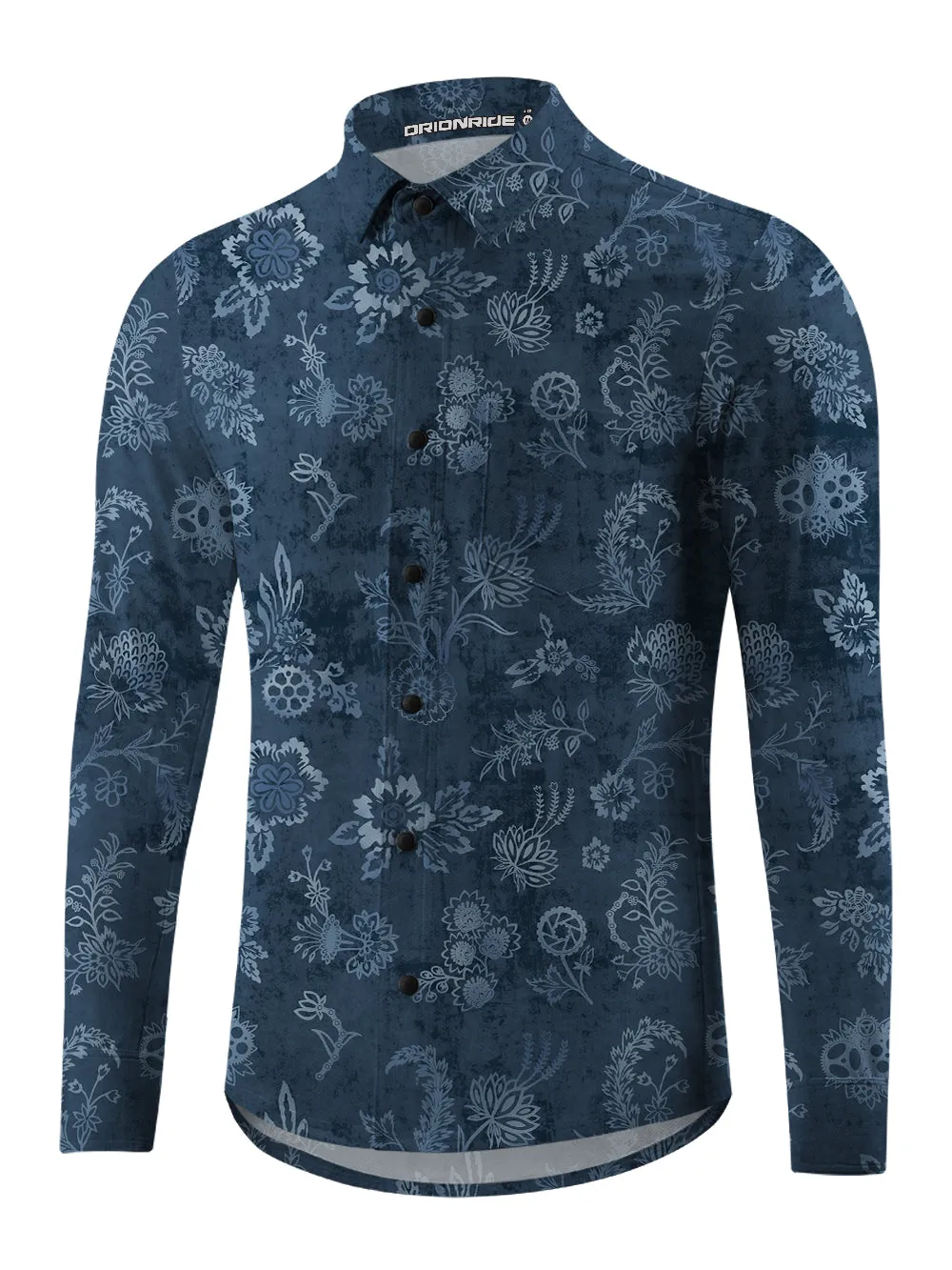 Orionride Gear Petals Men's Stretchy Breathable Long Sleeve Gravel Shirt sold by Orionride product image thumbnail 2