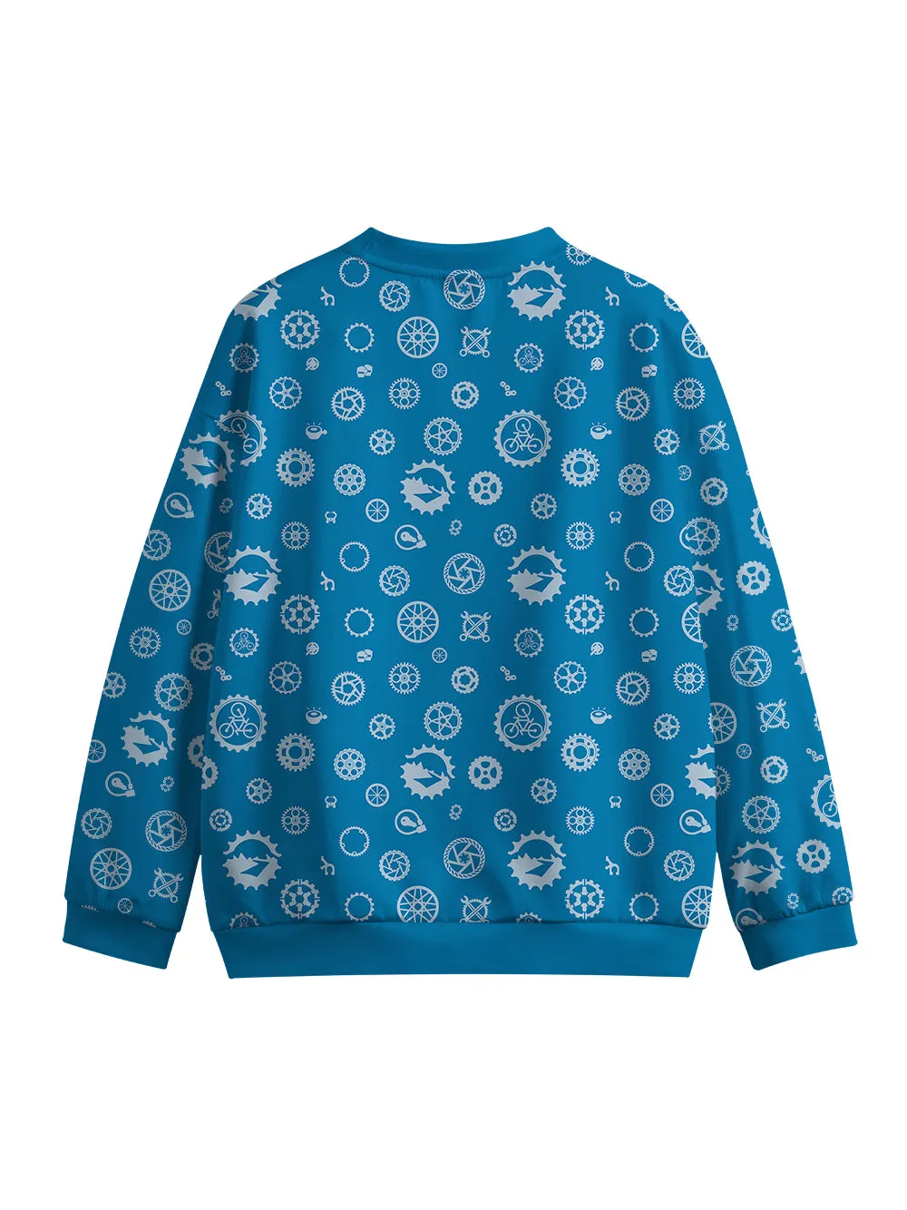 Orionride Gear World Crew Neck Pullover Sweatshirt sold by Orionride product image thumbnail 2