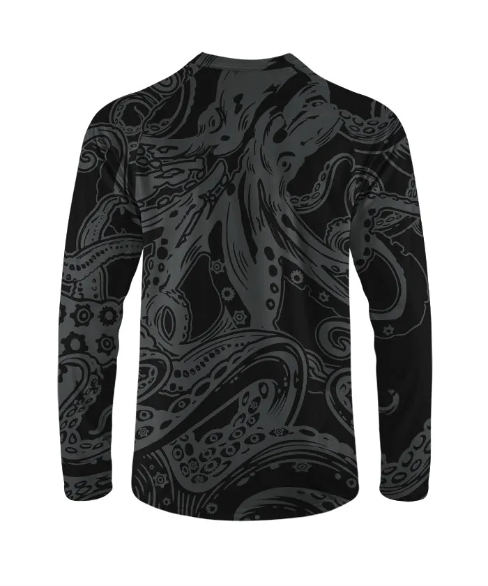 Orionride Octopus Tentacles Long Sleeve Downhill Jersey sold by Orionride product image thumbnail 3