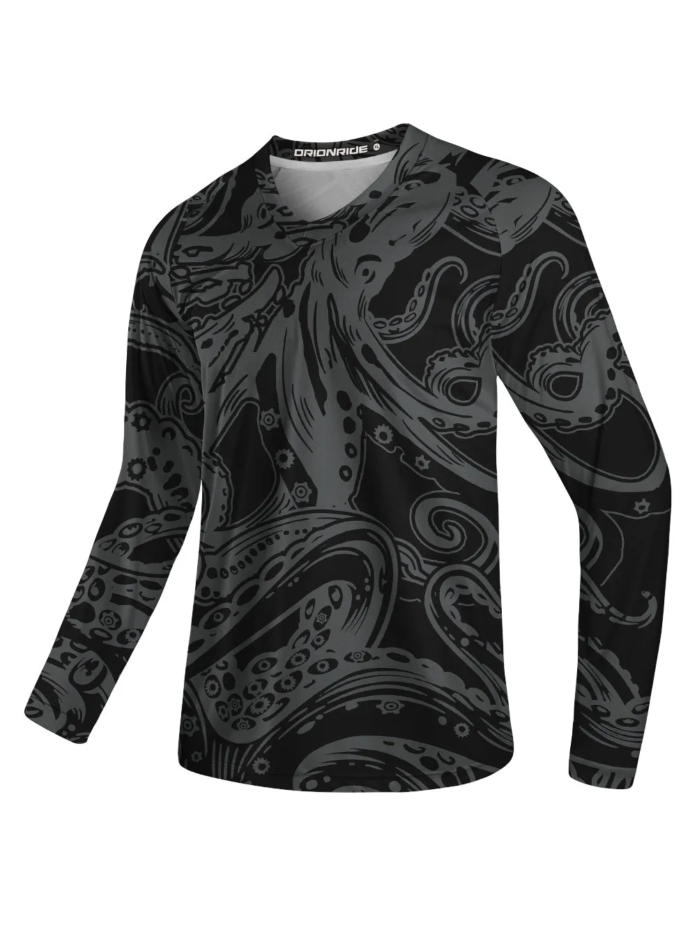 Orionride Octopus Tentacles Long Sleeve Downhill Jersey sold by Orionride