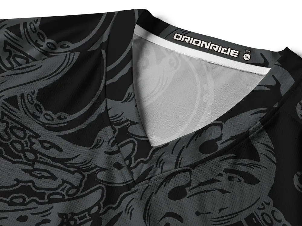 Orionride Octopus Tentacles Long Sleeve Downhill Jersey sold by Orionride product image thumbnail 4