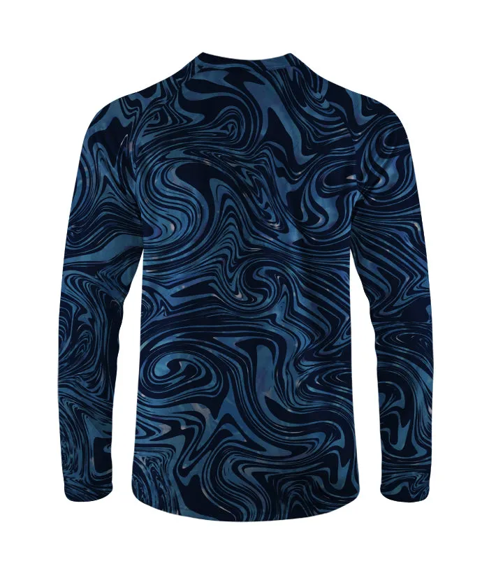 Orionride Mysterious Vortex Long Sleeve Downhill Jersey sold by Orionride product image thumbnail 3