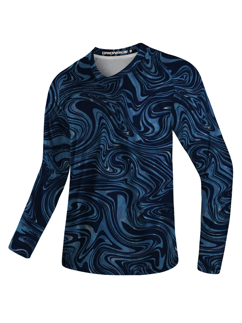 Orionride Mysterious Vortex Long Sleeve Downhill Jersey sold by Orionride