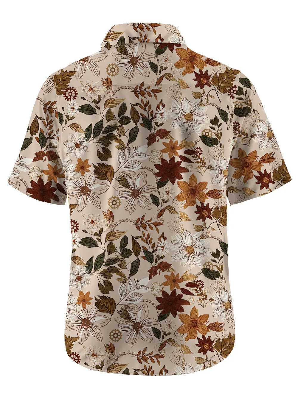 Orionride Maple Leaf Zipper Pockets Ultra Lightweight Short Sleeves Gravel Shirt sold by Orionride product image thumbnail 4