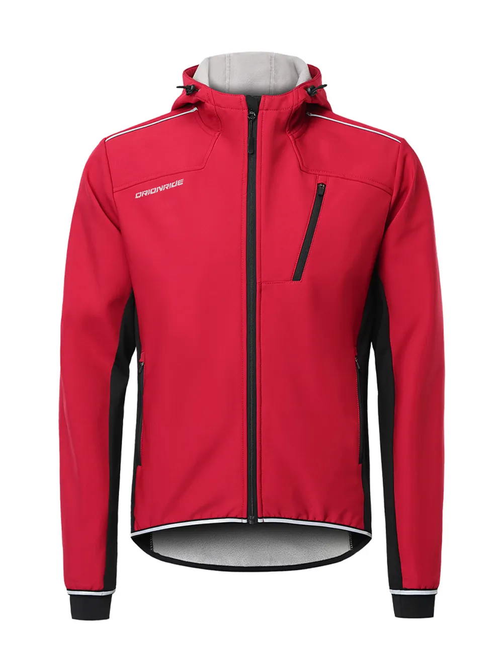 Orionride Cycling Jacket With Hood Mountain Bike Windbreaker Red sold by Orionride product image thumbnail 5