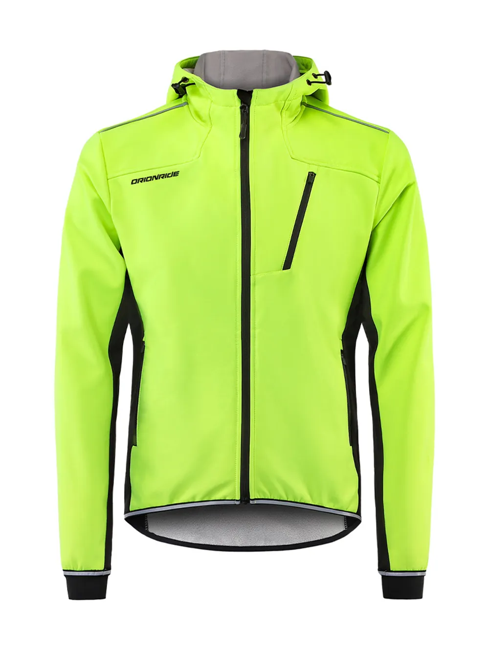 Orionride Cycling Jacket With Hood Mountain Bike Windbreaker Green sold by Orionride product image thumbnail 5
