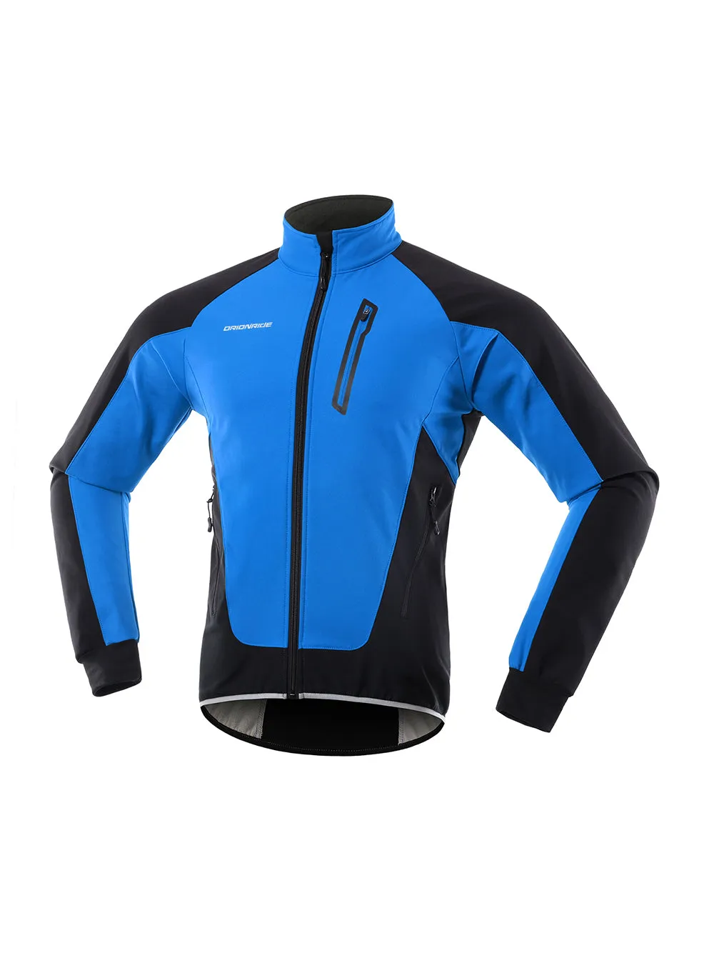 Orionride Cycling Stand Collar Warm Fleece Soft Shell Jacket Green sold by Orionride product image thumbnail 3