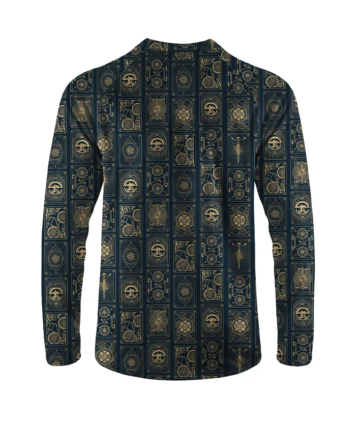 Orionride Bicycle Cards Long Sleeve Downhill Jersey sold by Orionride product image thumbnail 3