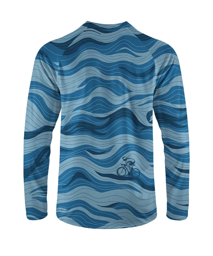 Orionride Winding Curves Long Sleeve Downhill Jersey sold by Orionride product image thumbnail 3
