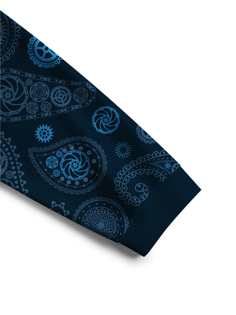 Orionride Vintage Cashew Flower Crew Neck Pullover Sweatshirt sold by Orionride product image thumbnail 3