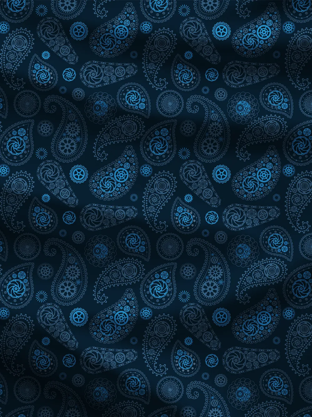 Orionride Vintage Cashew Flower Crew Neck Pullover Sweatshirt sold by Orionride product image thumbnail 4