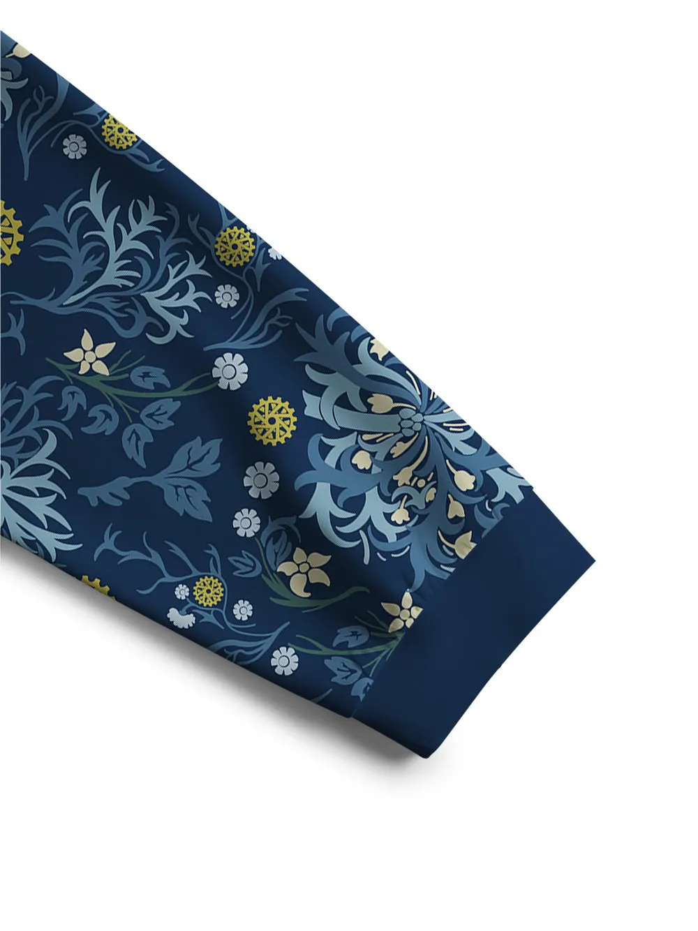 Orionride Leafy Gears Crew Neck Pullover Sweatshirt sold by Orionride product image thumbnail 3