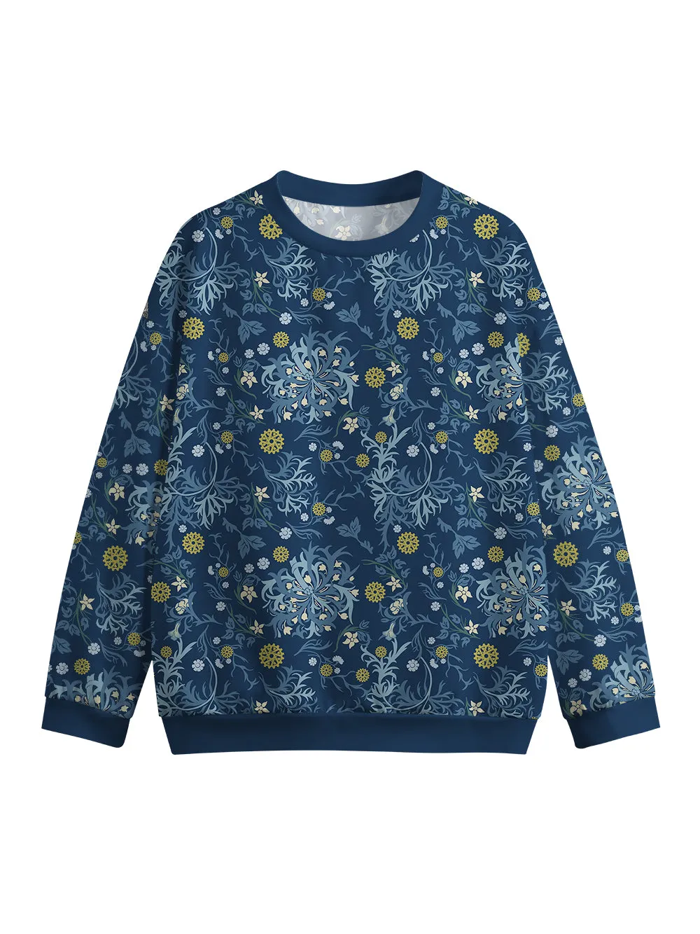 Orionride Leafy Gears Crew Neck Pullover Sweatshirt sold by Orionride