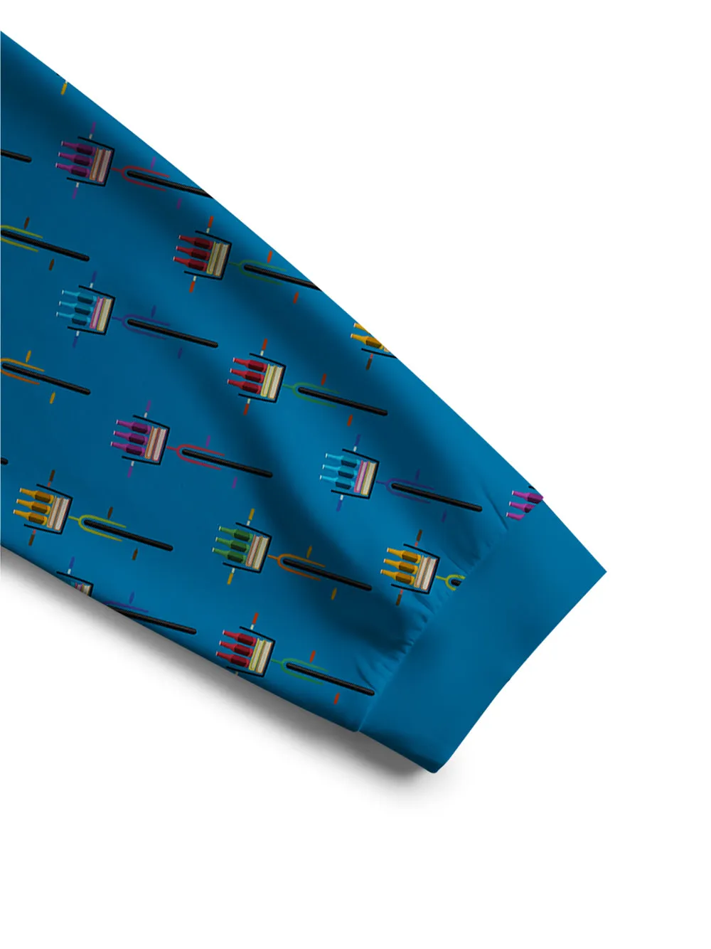 Orionride Beer In A Basket Crew Neck Pullover Sweatshirt sold by Orionride product image thumbnail 3