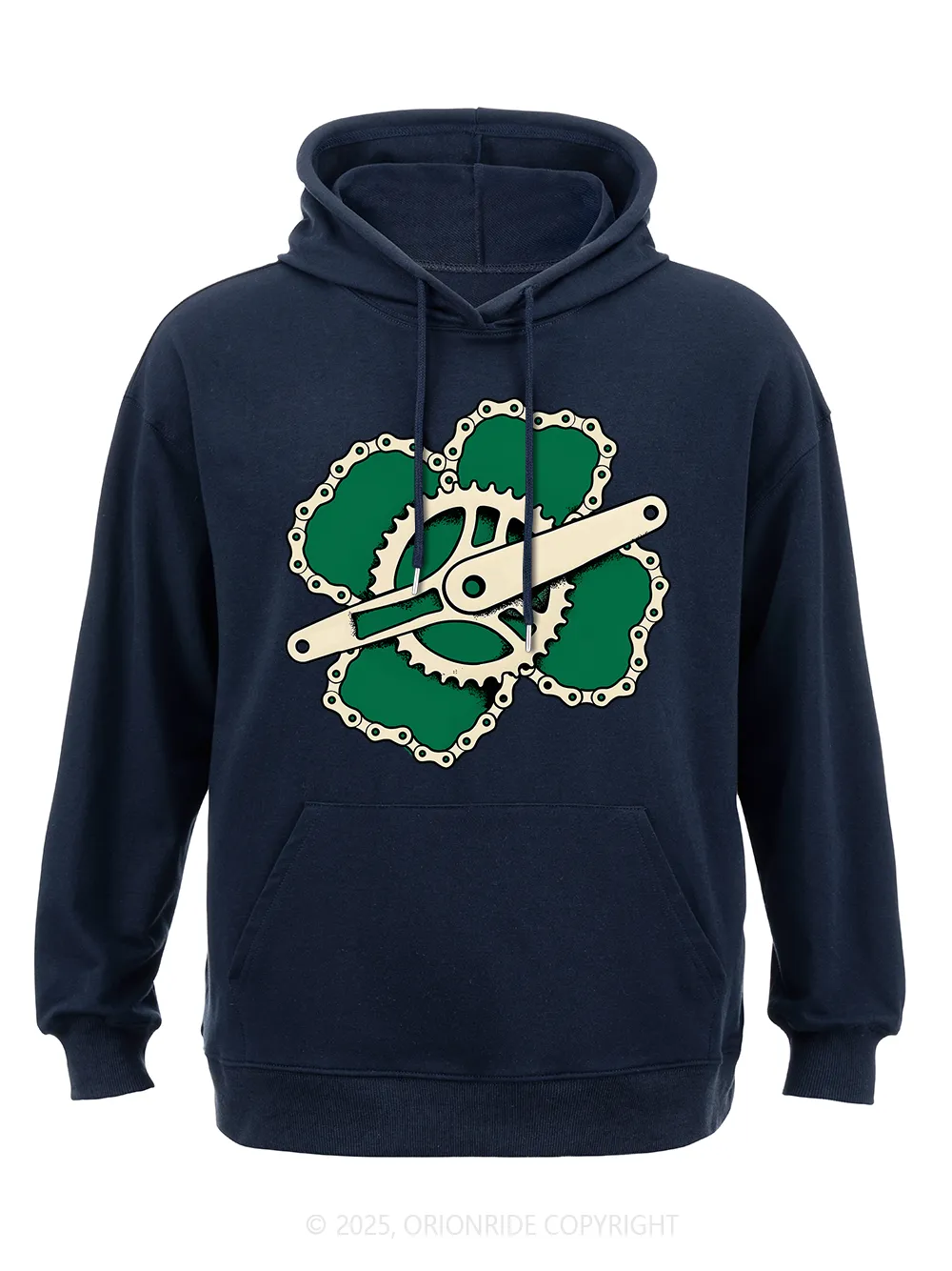Orionride Four-Leaf Clover Classic Hoodie sold by Orionride product image thumbnail 4