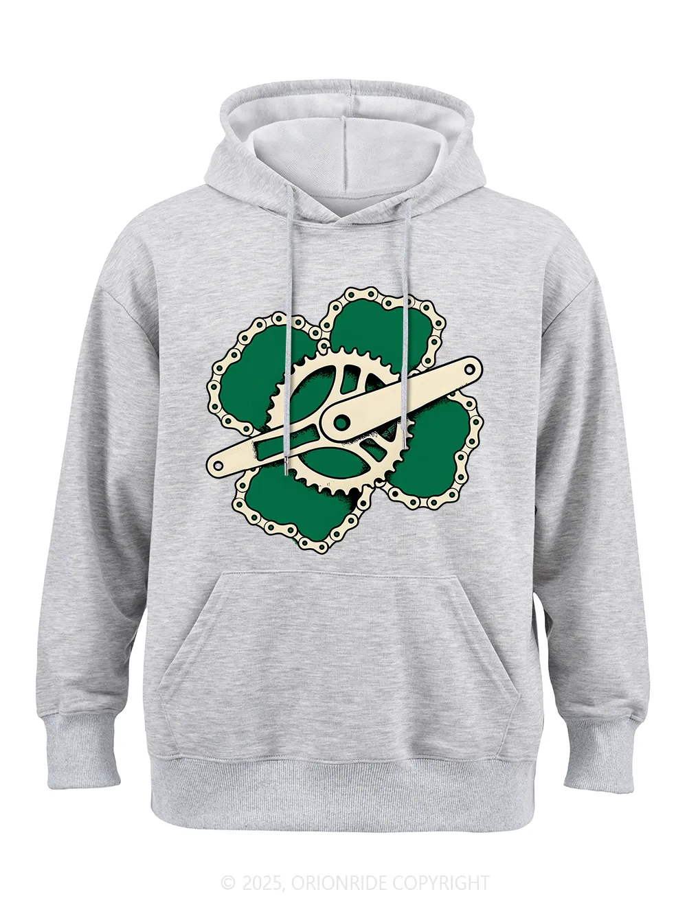 Orionride Four-Leaf Clover Classic Hoodie sold by Orionride