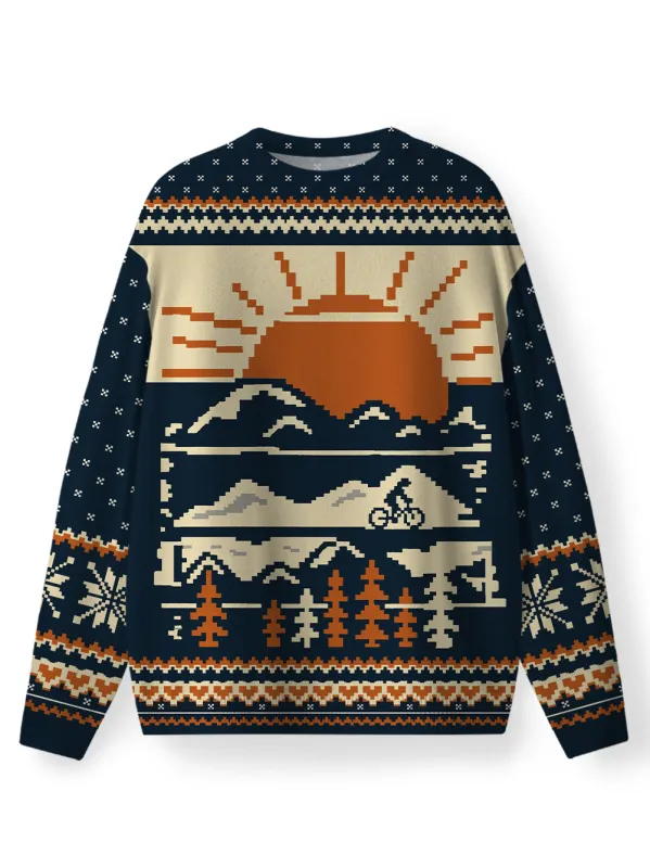Orionride Warm Sunset Men's Sweaters sold by Orionride