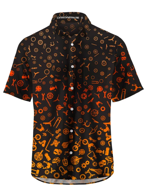 Orionride Perfect Parts Zipper Pockets Ultra Lightweight Short Sleeves Gravel Shirt sold by Orionride