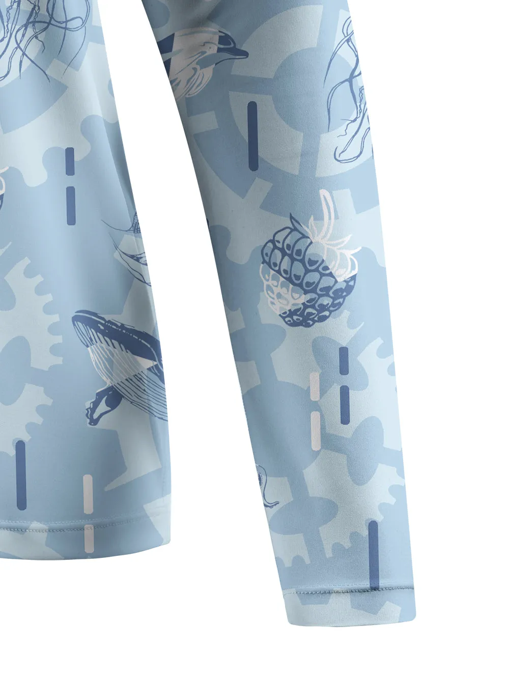 Orionride Lively Underwater World Women's Quick Dry Downhill Jersey sold by Orionride product image thumbnail 5