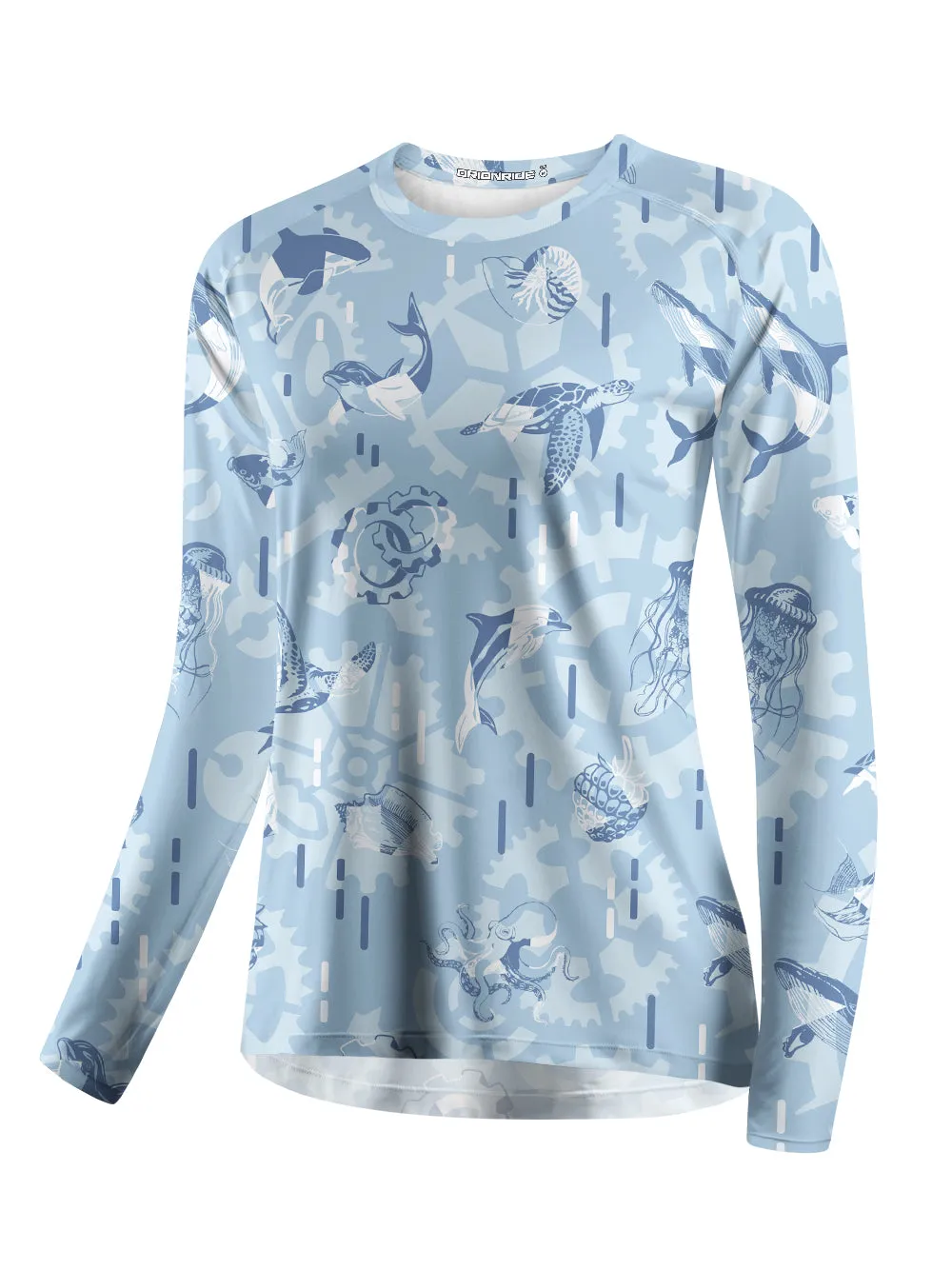 Orionride Lively Underwater World Women's Quick Dry Downhill Jersey sold by Orionride