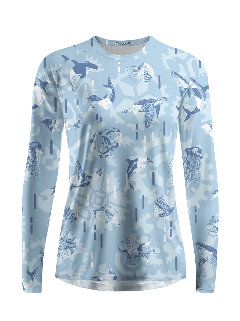 Orionride Lively Underwater World Women's Quick Dry Downhill Jersey sold by Orionride product image thumbnail 2