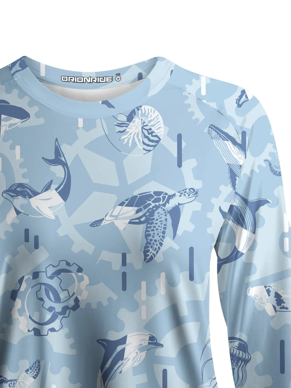 Orionride Lively Underwater World Women's Quick Dry Downhill Jersey sold by Orionride product image thumbnail 4