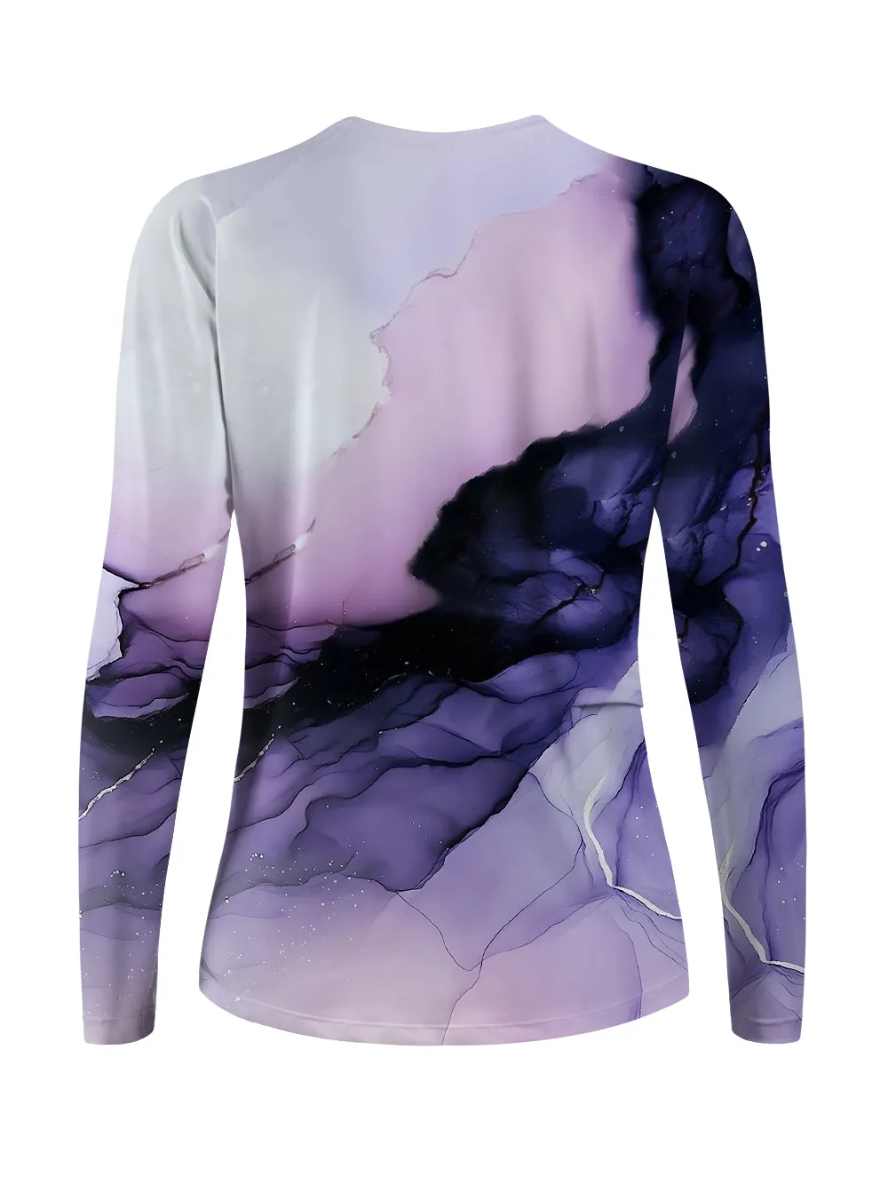 Orionride Purple Ink Women's Quick Dry Downhill Jersey sold by Orionride product image thumbnail 3