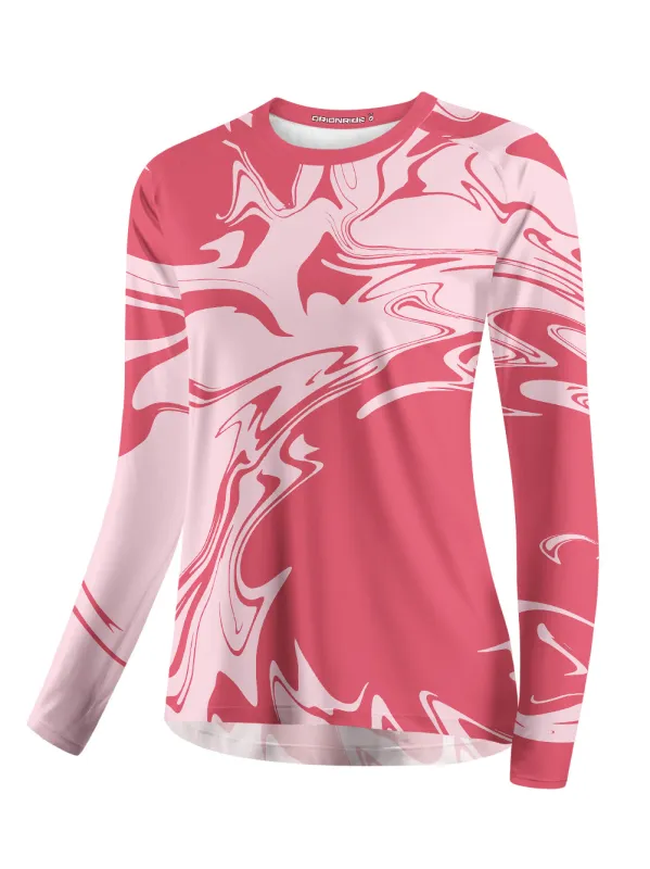 Orionride Ride Like The Wind Women's Quick Dry Downhill Jersey sold by Orionride