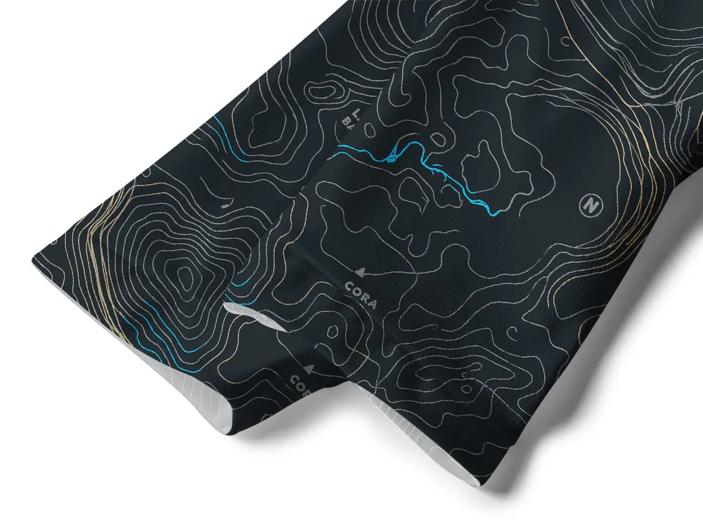 Orionride Panoramic Map Long Sleeve Downhill Jersey sold by Orionride product image thumbnail 5