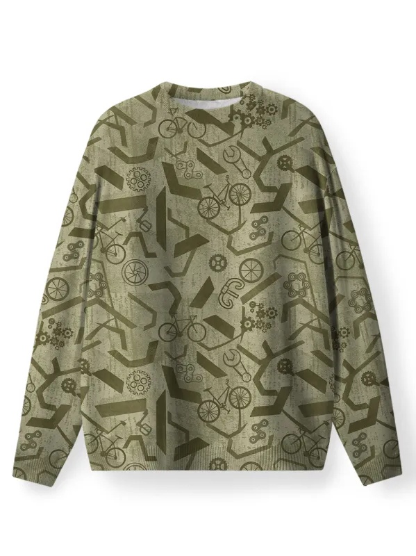 Orionride Geometric World Men's Sweaters sold by Orionride