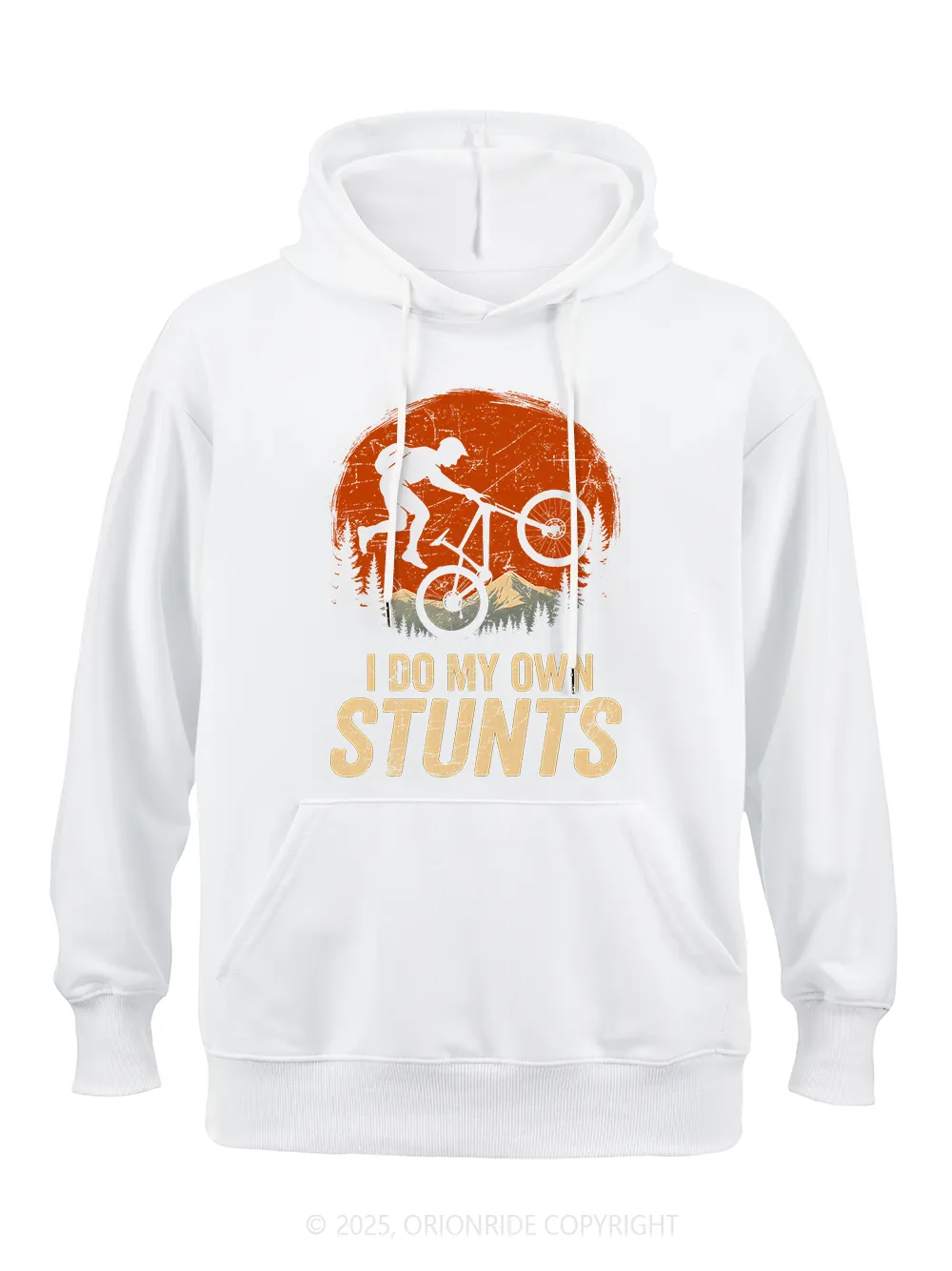 Orionride I Do My Own Stunts Classic Hoodie sold by Orionride product image thumbnail 3