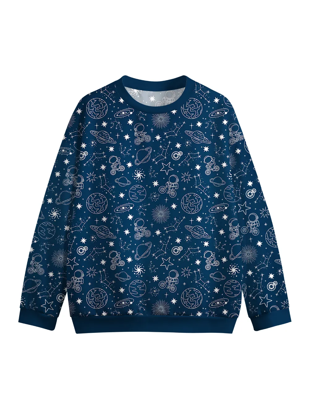 Orionride Space Journey Crew Neck Pullover Sweatshirt sold by Orionride