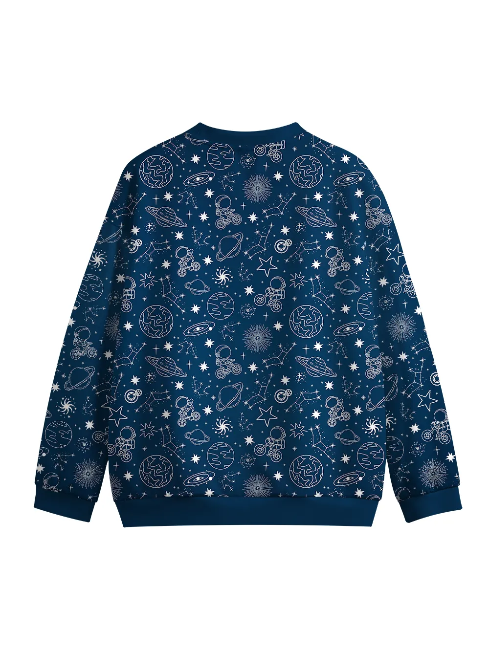 Orionride Space Journey Crew Neck Pullover Sweatshirt sold by Orionride product image thumbnail 2