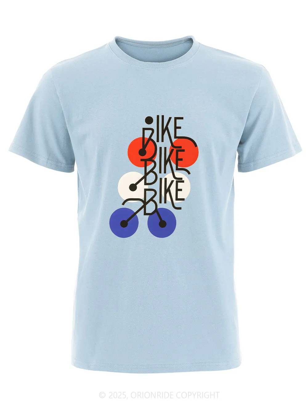 Orionride Unique Frame Short Sleeves Bike T-Shirt sold by Orionride product image thumbnail 2