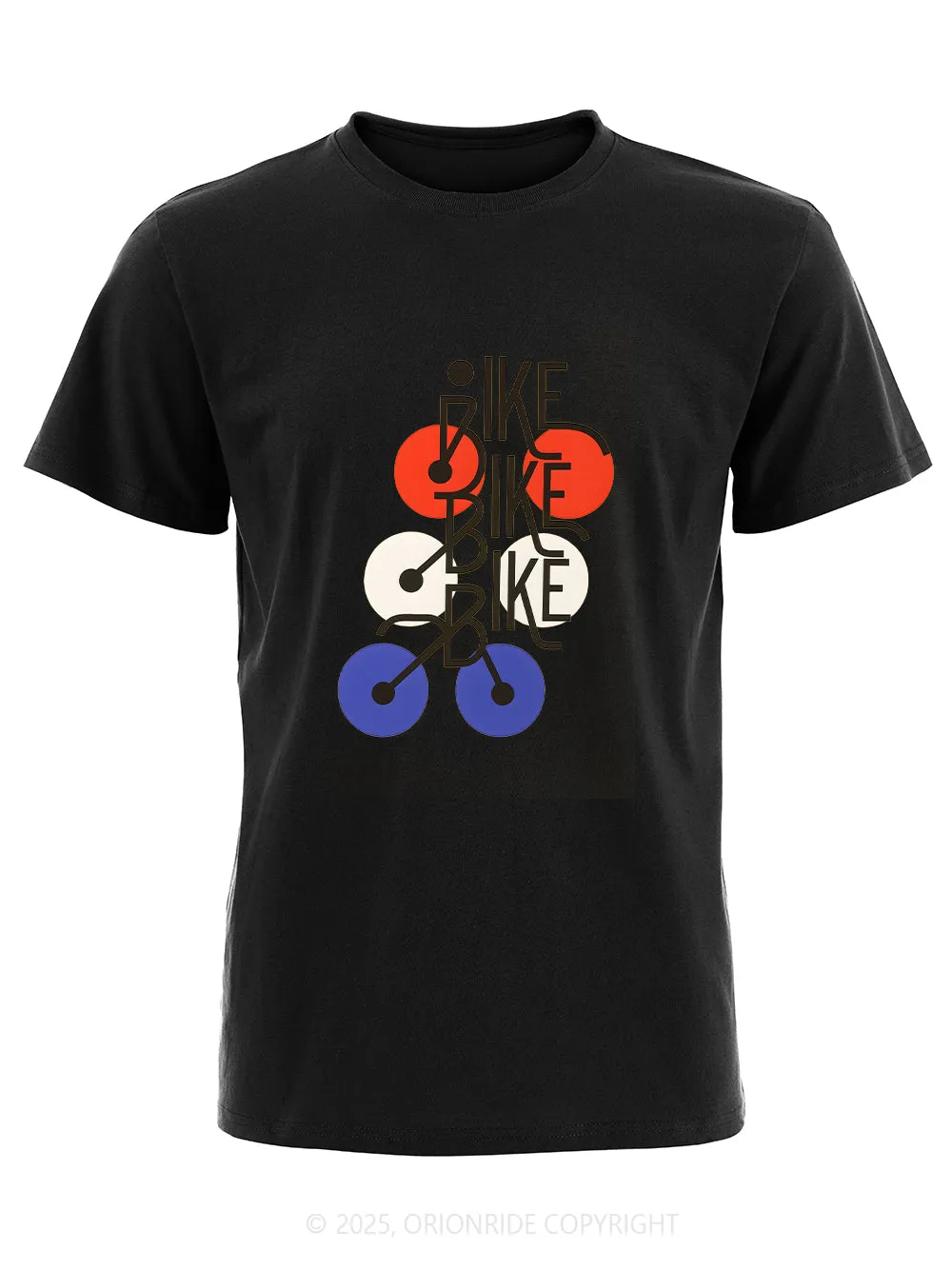 Orionride Unique Frame Short Sleeves Bike T-Shirt sold by Orionride product image thumbnail 4